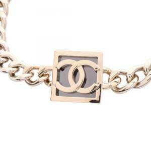 CHANEL Coco Mark Choker Accessory GP (Gold Plated) Women's Gold